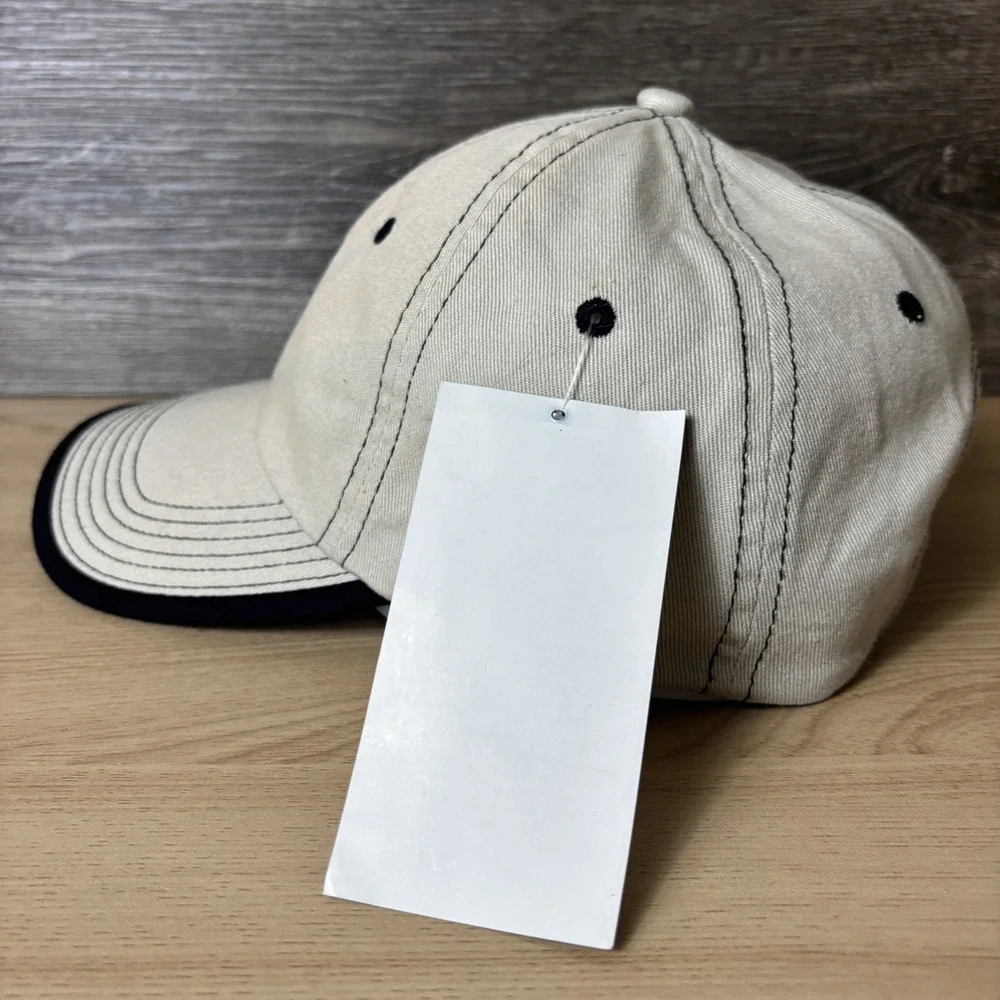 Vintage Zodiac Hat Cap Strap Back Embroidered Mens One Size 90s NWT